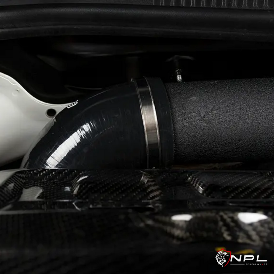 Intake ECS Tuning em Alumínio Para Audi A3 8P, Vw Jetta MK6 2.0 Tsi 200 cv - Com Defletor de Calor ECS Tuning