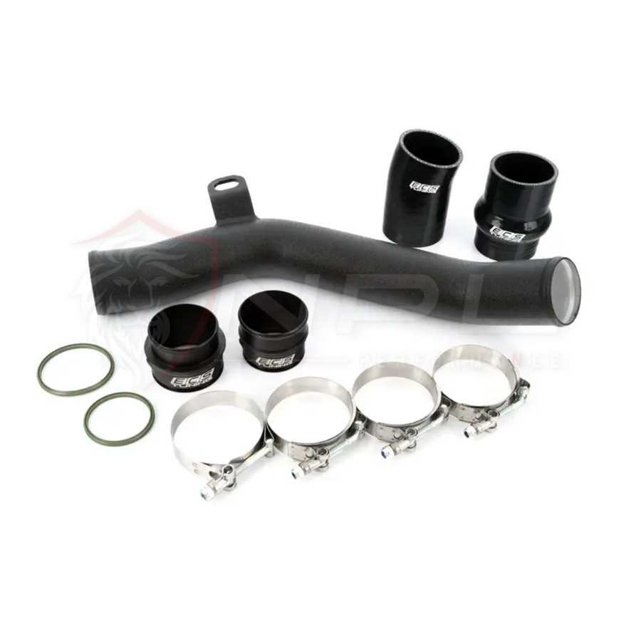 Turbo Outlet Pipe (Boost Pipe) ECS Tuning Para Audi A3 8P, VW Jetta Mk6, Fusca, Passat Motor EA888 2.0T TSI 200cv e 211cv ECS Tuning