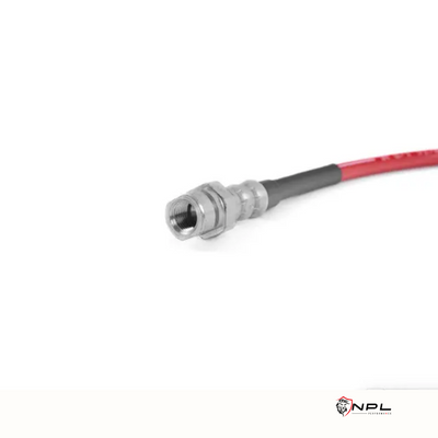 Aeroquip De Freios Em Malha De Aço Traseiro Ecs Tuning Vw Jetta Mk7 Gli, Tiguan Mqb, Audi S3 8v, 8S TTRS, RS3, TTS ECS Tuning