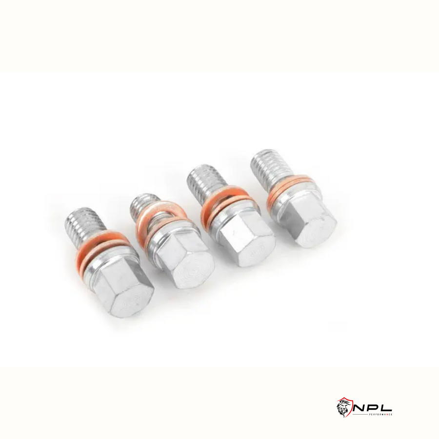 Kit Completo Aeroquip de Freios em Malha de Aço Dianteiro e Traseiro VW Jetta MK7 GLI, Tiguan MQB / AUDI A3, S3 8V ECS Tuning