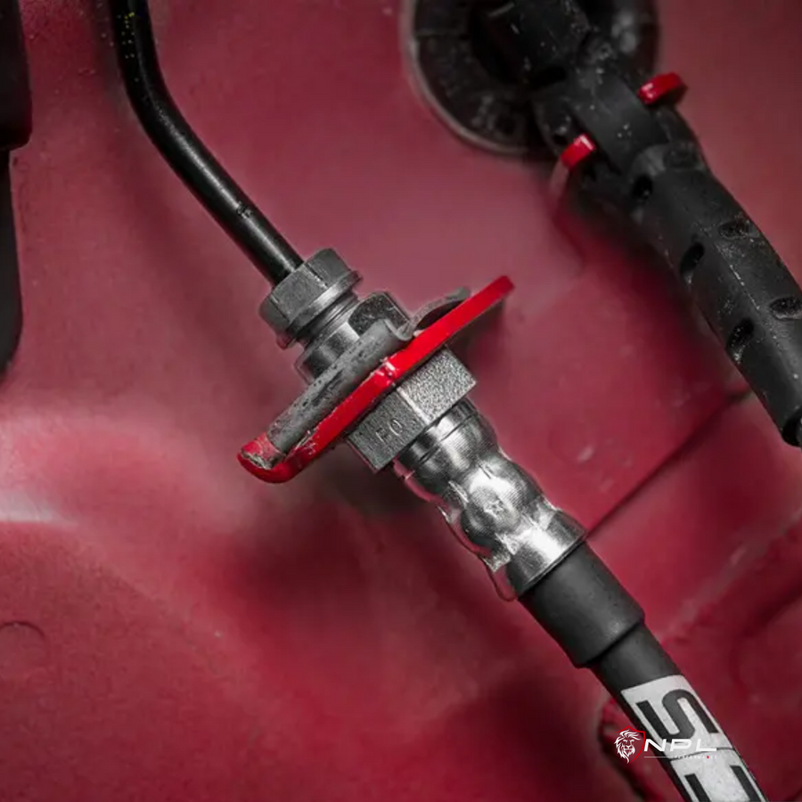 Kit Completo Aeroquip de Freios em Malha de Aço Dianteiro e Traseiro VW Jetta MK7 GLI, Tiguan MQB / AUDI A3, S3 8V ECS Tuning