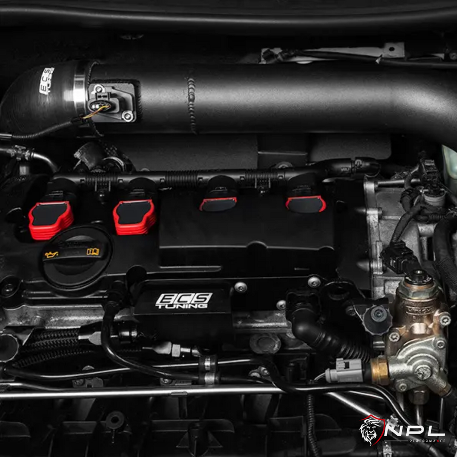 Intake ECS Tuning em Alumínio Para Audi A3 8P 2.0T Tfsi EA113- Com Defletor de Calor ECS Tuning