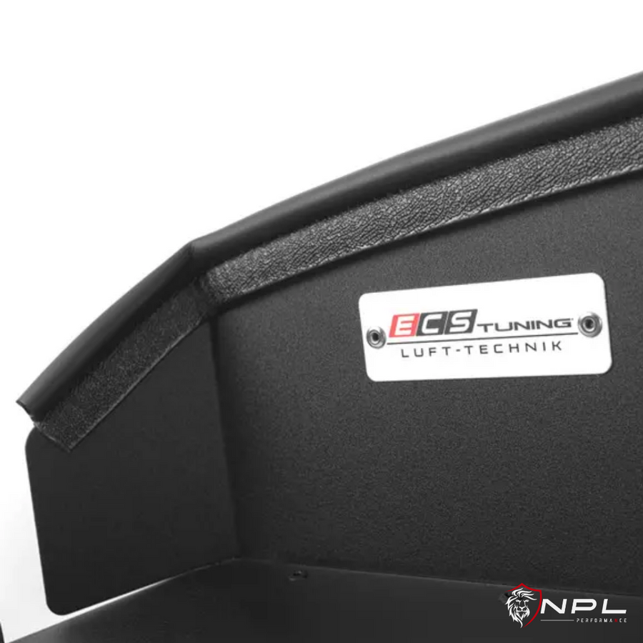 Intake ECS Tuning em Alumínio Para Audi A3 8P 2.0T Tfsi EA113- Com Defletor de Calor ECS Tuning