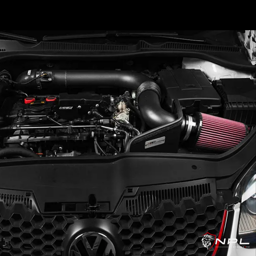 Intake ECS Tuning em Alumínio Para Audi A3 8P 2.0T Tfsi EA113- Com Defletor de Calor ECS Tuning