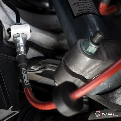 Aeroquip de Freios em Malha de Aço Dianteiro AUDI B9 RS4, RS5 2.9T e S4, S5 3.0T ECS Tuning