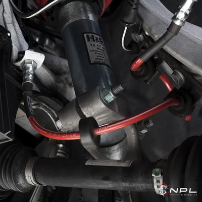 Aeroquip de Freios em Malha de Aço Dianteiro AUDI B9 RS4, RS5 2.9T e S4, S5 3.0T ECS Tuning