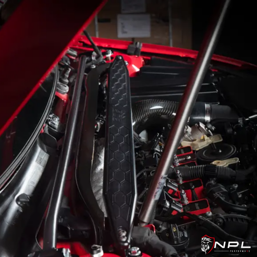 Kit Stage 2 Barras de Reforço da Estrutura Dianteira VW Golf GTI MK7 / MK7.5 ECS Tuning