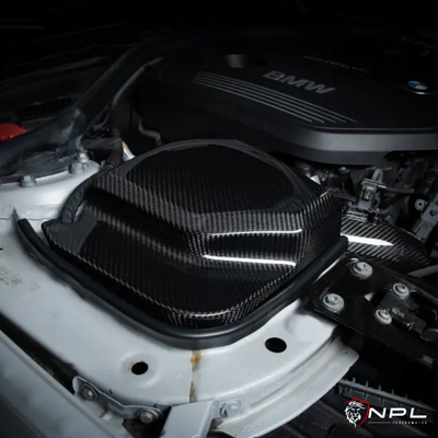 Intake Fechado em Carbono Turner Motorsport BMW Motor B58 F2X M140i, M240i / F3X 340i, 440i Turner Motorsport