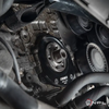 Placa de proteção da vedação da manivela /Protetor de correia serpentina ECS Tuning para BMW N54