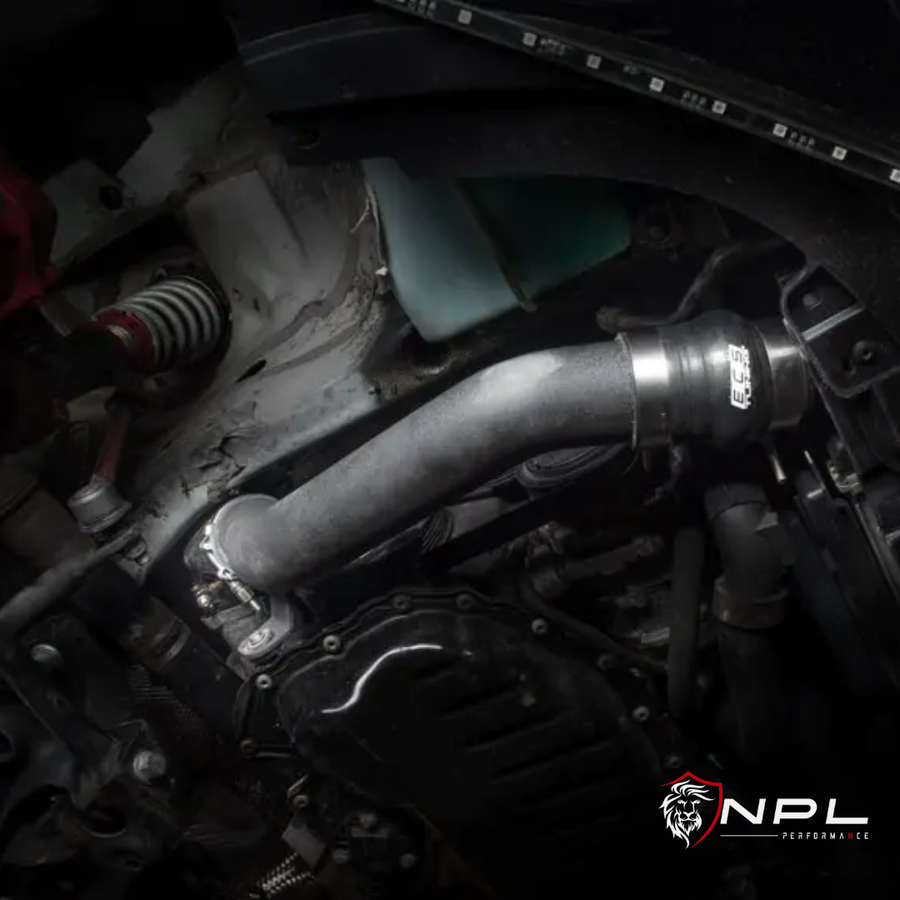 Turbo Muffler Delete ECS Tuning para Vw Jetta Mk6, Fusca Motor EA888 GEN 3 211cv - Para Pressurização de 2,5