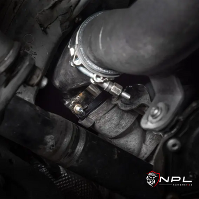 Turbo Muffler Delete ECS Tuning para Vw Jetta Mk6, Fusca Motor EA888 GEN 3 211cv - Para Pressurização de 2,5" ECS Tuning