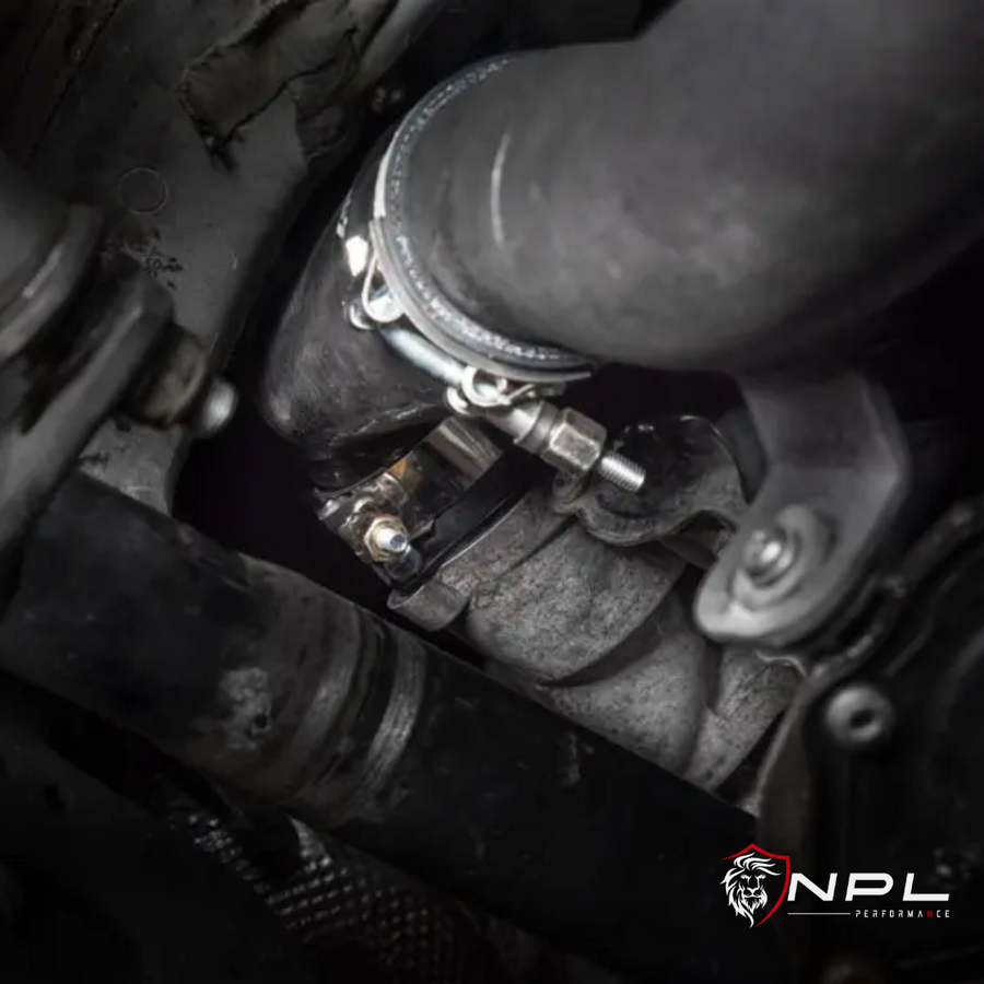 Turbo Muffler Delete ECS Tuning para Vw Jetta Mk6, Fusca Motor EA888 GEN 3 211cv - Para Pressurização de 2,5