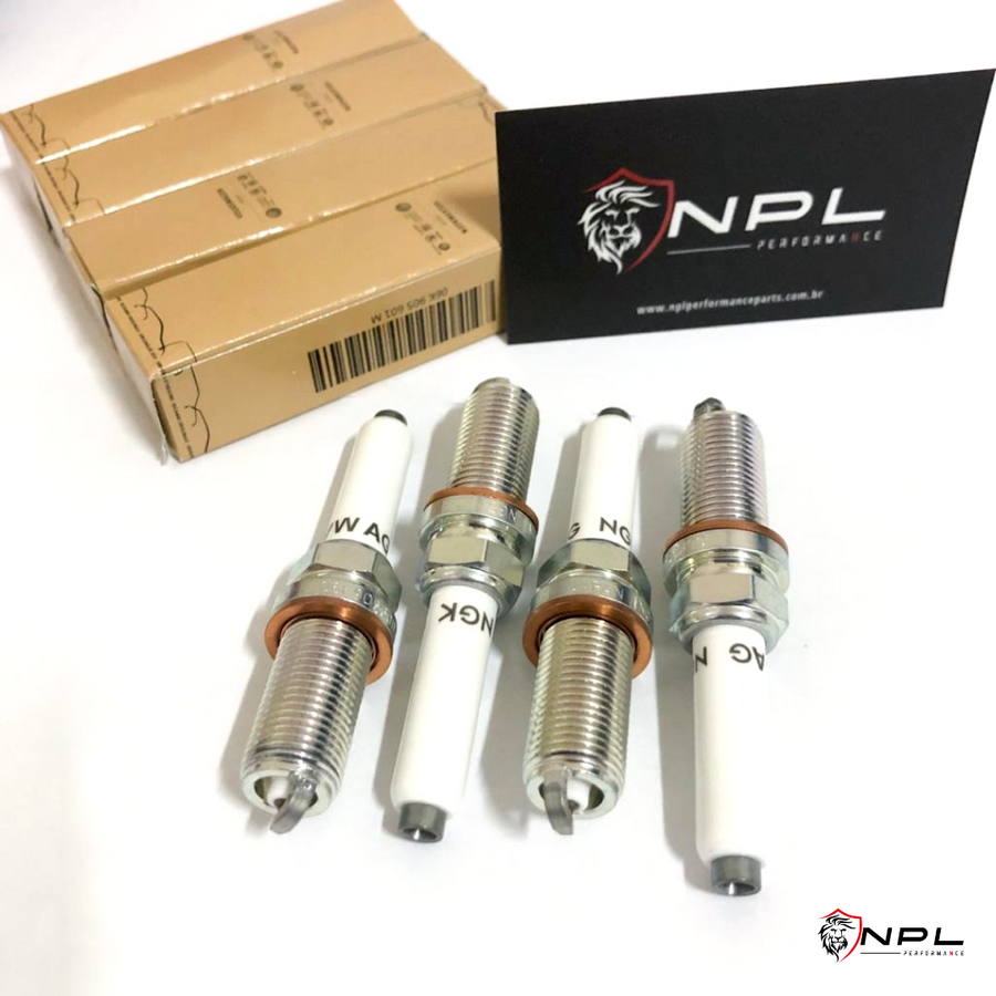 Kit 4 Velas De Ignição 06K905601M Genuínas Audi RS7/RS3 Para VW/AUDI 2.0 Tsi Gen 3 VW/AUDI