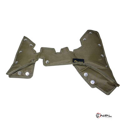 Protetor de Turbina Titanium para K03 / K04 - Audi A3 / S3 e Golf GTI Metal Horse