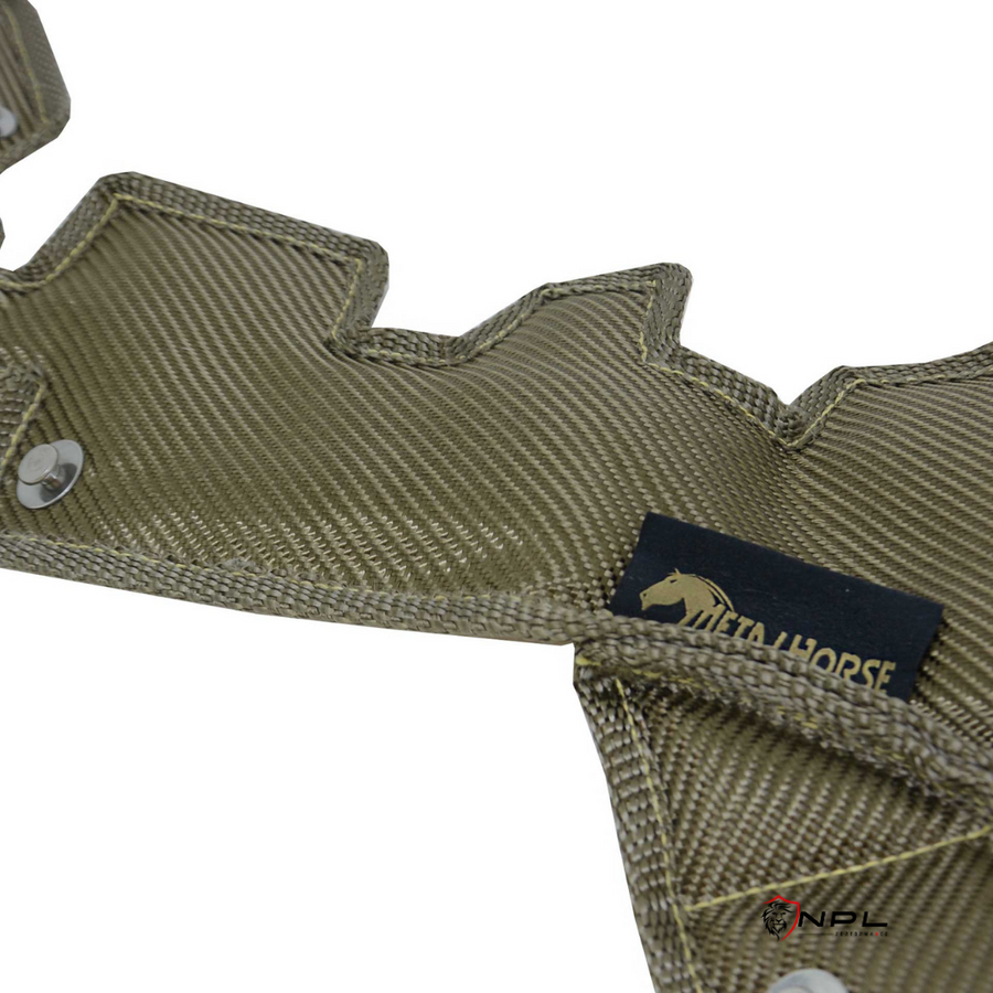 Protetor de Turbina Titanium para K03 / K04 - Audi A3 / S3 e Golf GTI Metal Horse