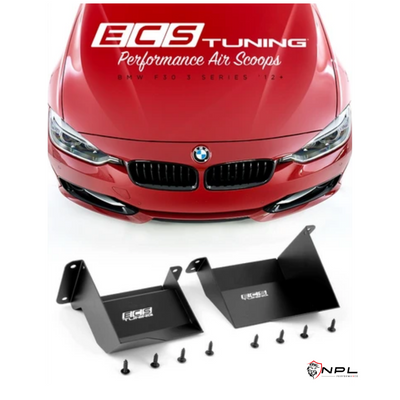 Inlet de Performance para Admissão de Ar do Intake BMW F30 e F31 (Cor Preta) ECS Tuning