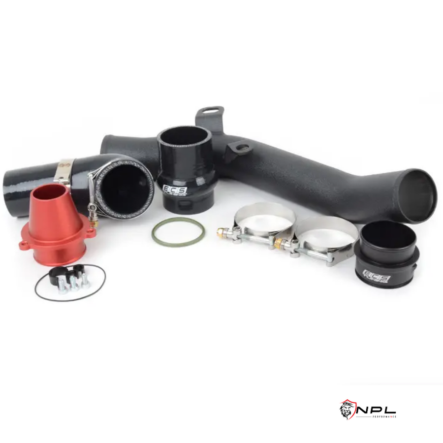 Charge Pipe + Boost Pipe ECS Tuning Para Audi A3 8P, VW Jetta MK6 EA888 Gen 1  2.0T TSI 200cv - Com Turbo Muffler Delete ECS Tuning