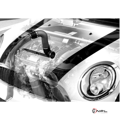 Charge Pipe + Boost Pipe FTP Motorsport Para MINI Cooper S 1.6T e JCW Motor N14 e N18 FTP Motorsport