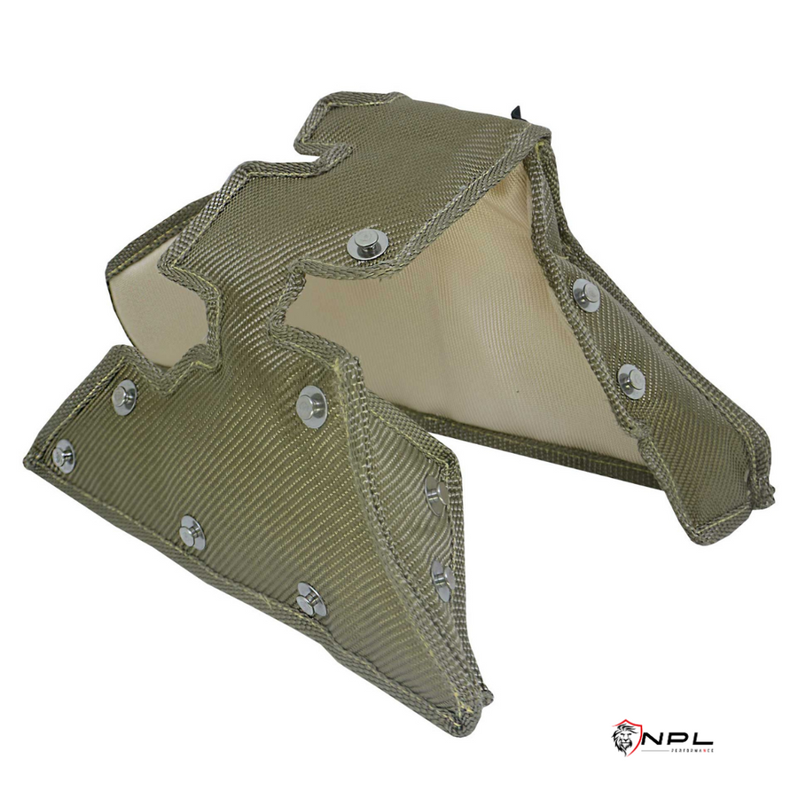 Protetor de Turbina Titanium para K03 / K04 - Audi A3 / S3 e Golf GTI Metal Horse