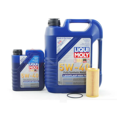 Kit de Troca de Óleo Liqui Moly VW Golf MK7 GTI, Tiguan MQB, Jetta MK7 GLI, Audi A3, S3 8V 1.8T / 2.0T NPL Performance Parts