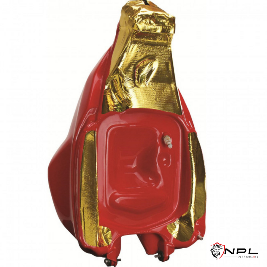 Manta Refletiva 5cm x 10m - Gold Tape (Dourado) Metal Horse