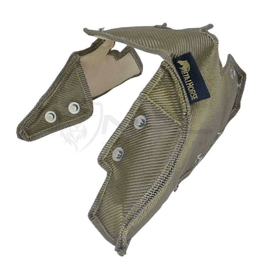 Protetor de Turbina Titanium para K03 / K04 - Audi A3 / S3 e Golf GTI Metal Horse