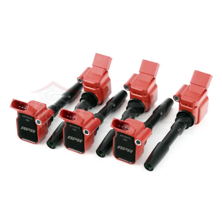 Kit 6 Bobinas de Ignição de Alta Performance APR para AUDI RS5 B9 2.9T, B9 S4, S5 3.0T EA839 APR