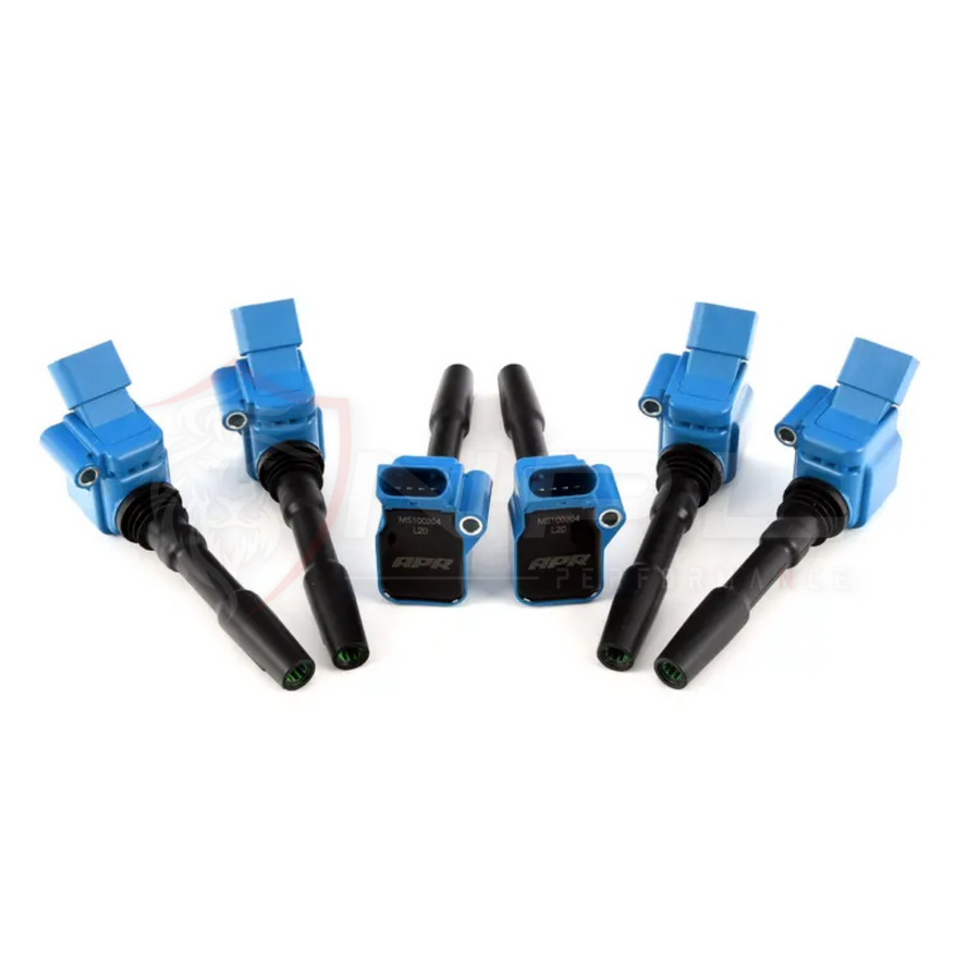 Kit 6 Bobinas de Ignição de Alta Performance APR para AUDI RS5 B9 2.9T, B9 S4, S5 3.0T EA839 APR