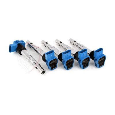 Kit 5 Bobinas de Ignição de Alta Performance APR (pq35) Para Vw Jetta Mk5 2.5, Audi RS3 8P / 8V 367cv e TTRS Mk2 APR
