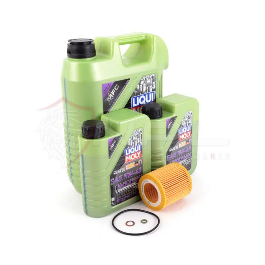 Kit de Troca de Óleo Liqui Moly Molygen BMW E8X / E9X / F1X / F3X M235i, 335i, 435i Motor N52, N54, N55 3.0L NPL Performance Parts