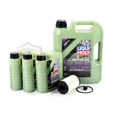 Kit de Troca de Óleo Liqui Moly Molygen Audi B9 RS4 / RS5, C6 S7 / S8  2.9T - Com Bujão Carter NPL Performance Parts