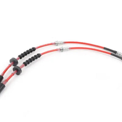 Kit Completo Aeroquip de Freios em Malha de Aço Dianteiro e Traseiro para BMW F80 M3, F8X M4, F87 M2 e M2 Competition ECS Tuning