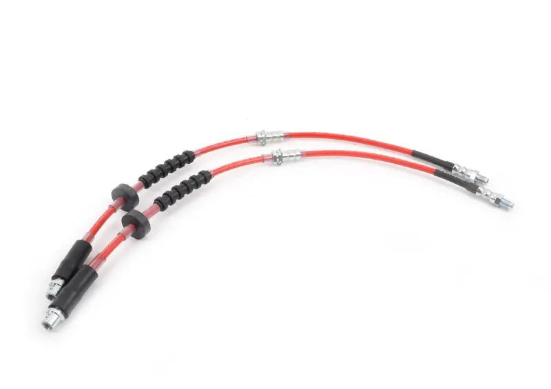 Kit Completo Aeroquip de Freios em Malha de Aço Dianteiro e Traseiro para BMW F80 M3, F8X M4, F87 M2 e M2 Competition ECS Tuning