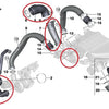Inlet Pipe das Turbinas FTP Motorsport Para BMW F80 M3, F82/F83 M4 ,F87 M2 Competition