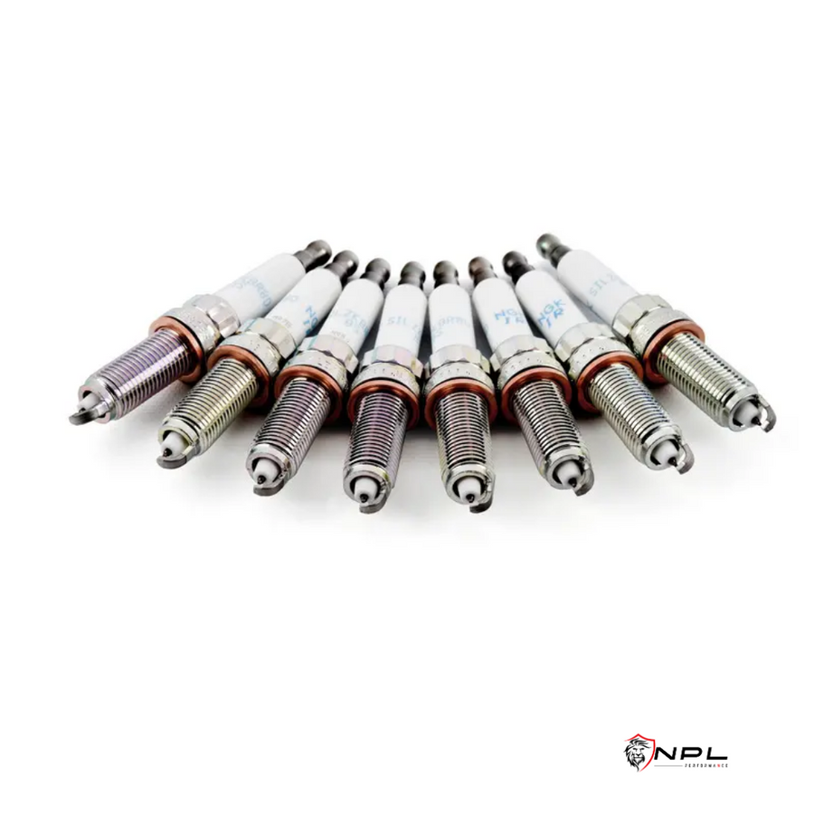 Kit 8 Velas de Ignição Iridium NGK SILZKBR8D8S (97506) 1 grau mais frias para BMW Motor N63/S63 NGK